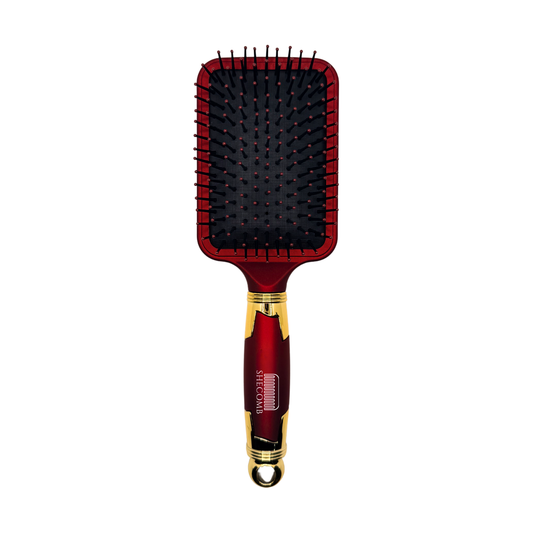 Ruby Luxe Paddle Hair Brush – Wide Paddle Brush for Long Hair