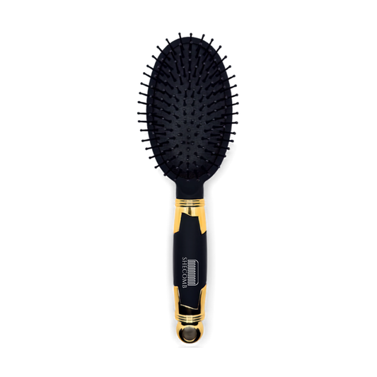 Luxe Oval Hair Brush – Cushion Brush for Smooth Daily Grooming