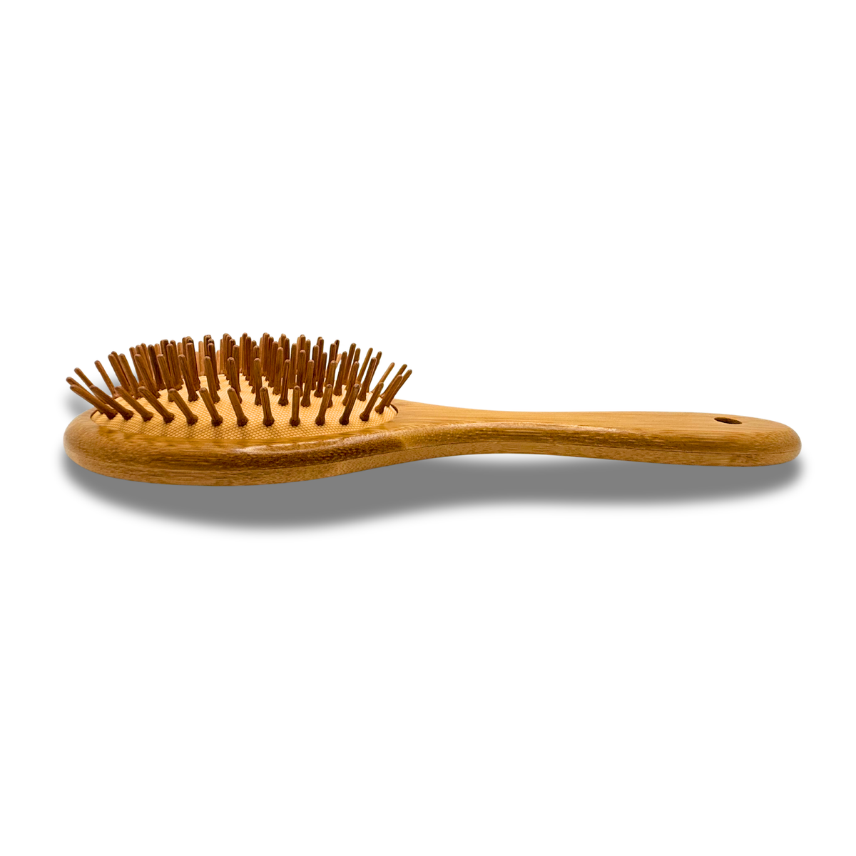Classic Oval Wooden Hair Brush – Natural Brush for Gentle Detangling