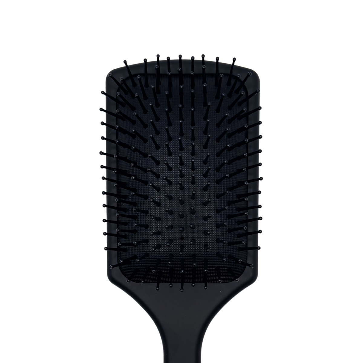 Matte Black Paddle Hair Brush – Anti-Frizz Detangling Brush